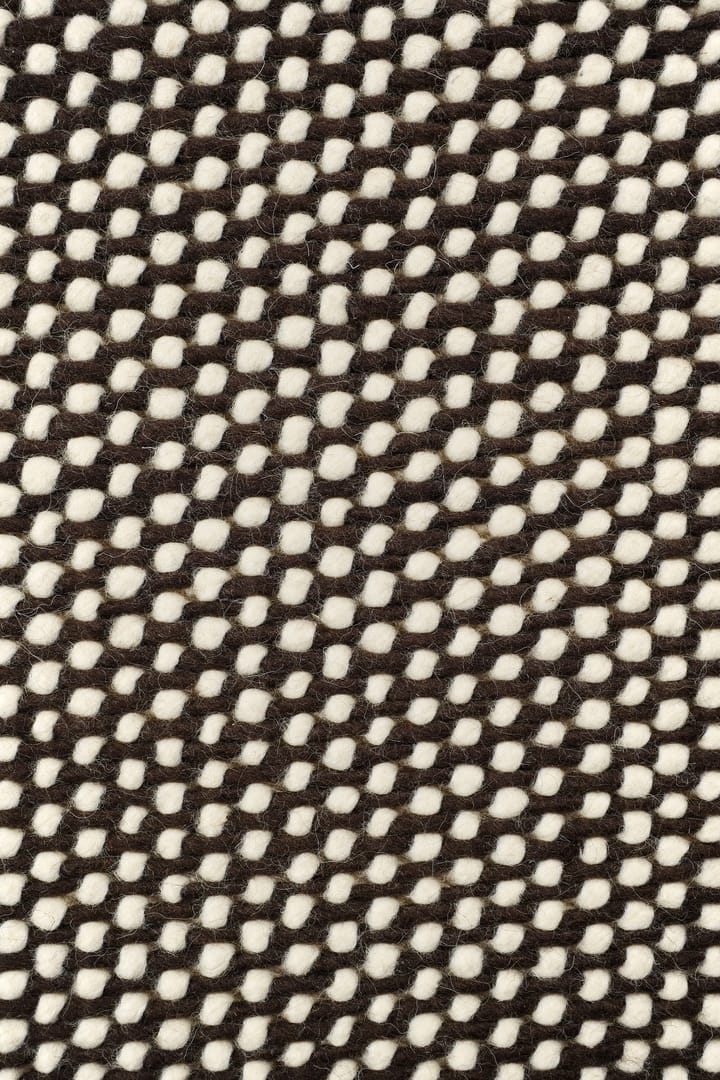 Hill Wollteppich weiß/braun, 200x300 cm Scandi Living
