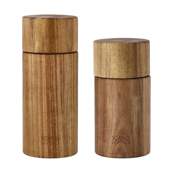 Hollow Salz- & Pfeffermühle - Akazie - Scandi Living