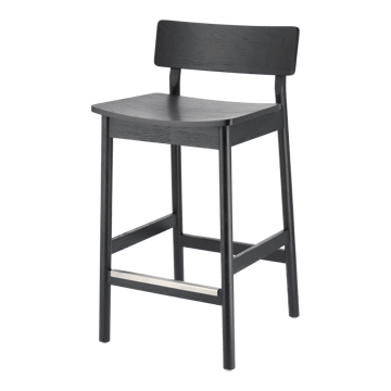 Horizon Barstuhl 67 cm - Black brushed oak - Scandi Living