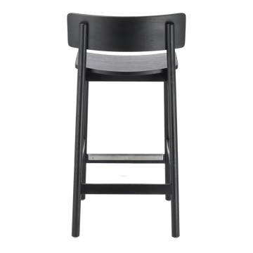Horizon Barstuhl 67 cm - Black brushed oak - Scandi Living