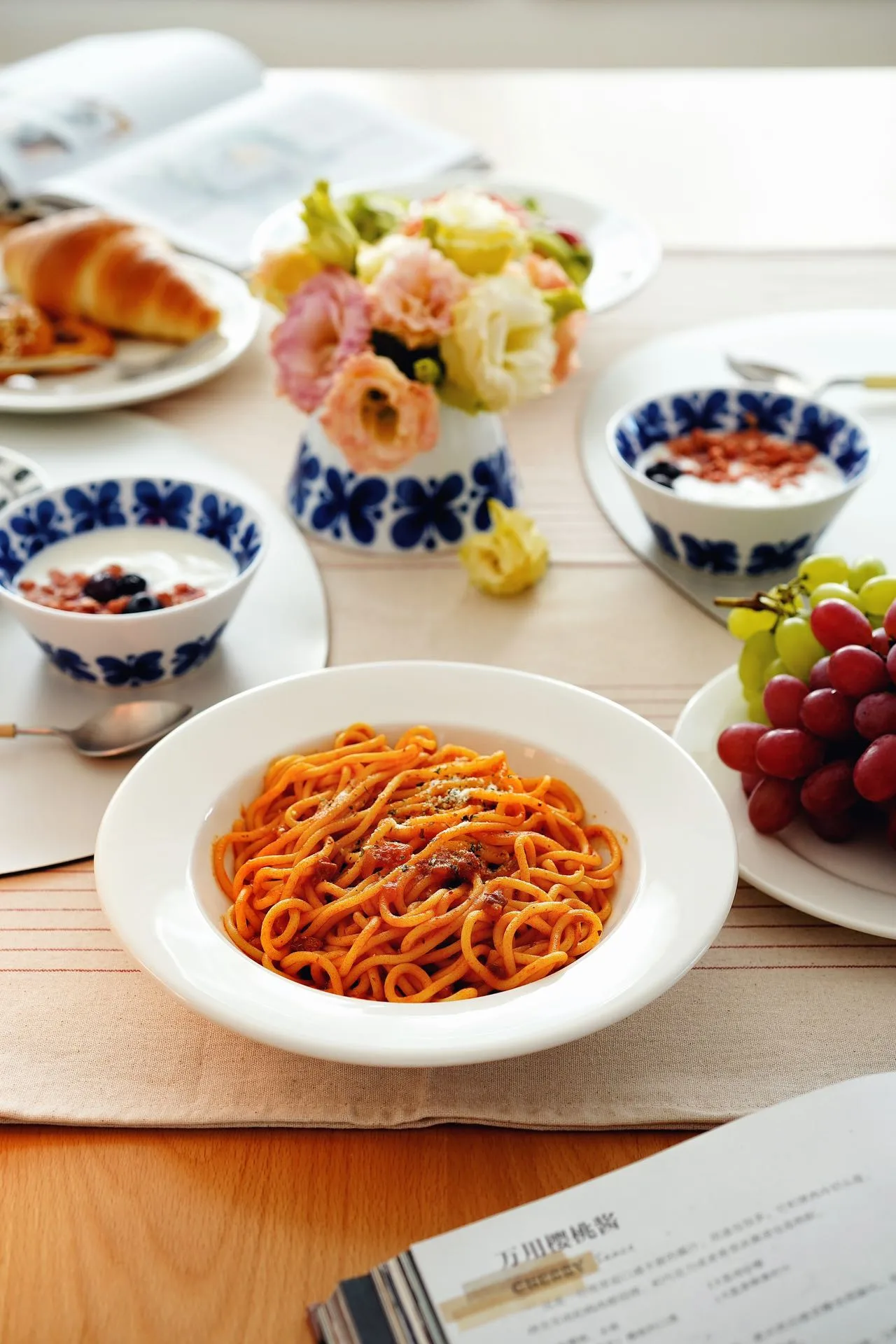 Kalk tiefer Teller 23cm 4er Pack, Weiß Scandi Living