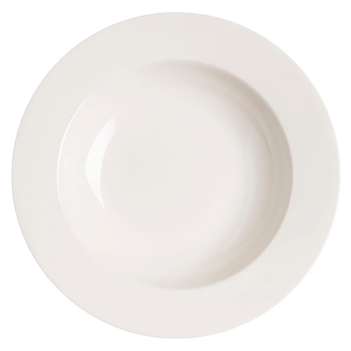 Kalk tiefer Teller 23cm, Weiß Scandi Living