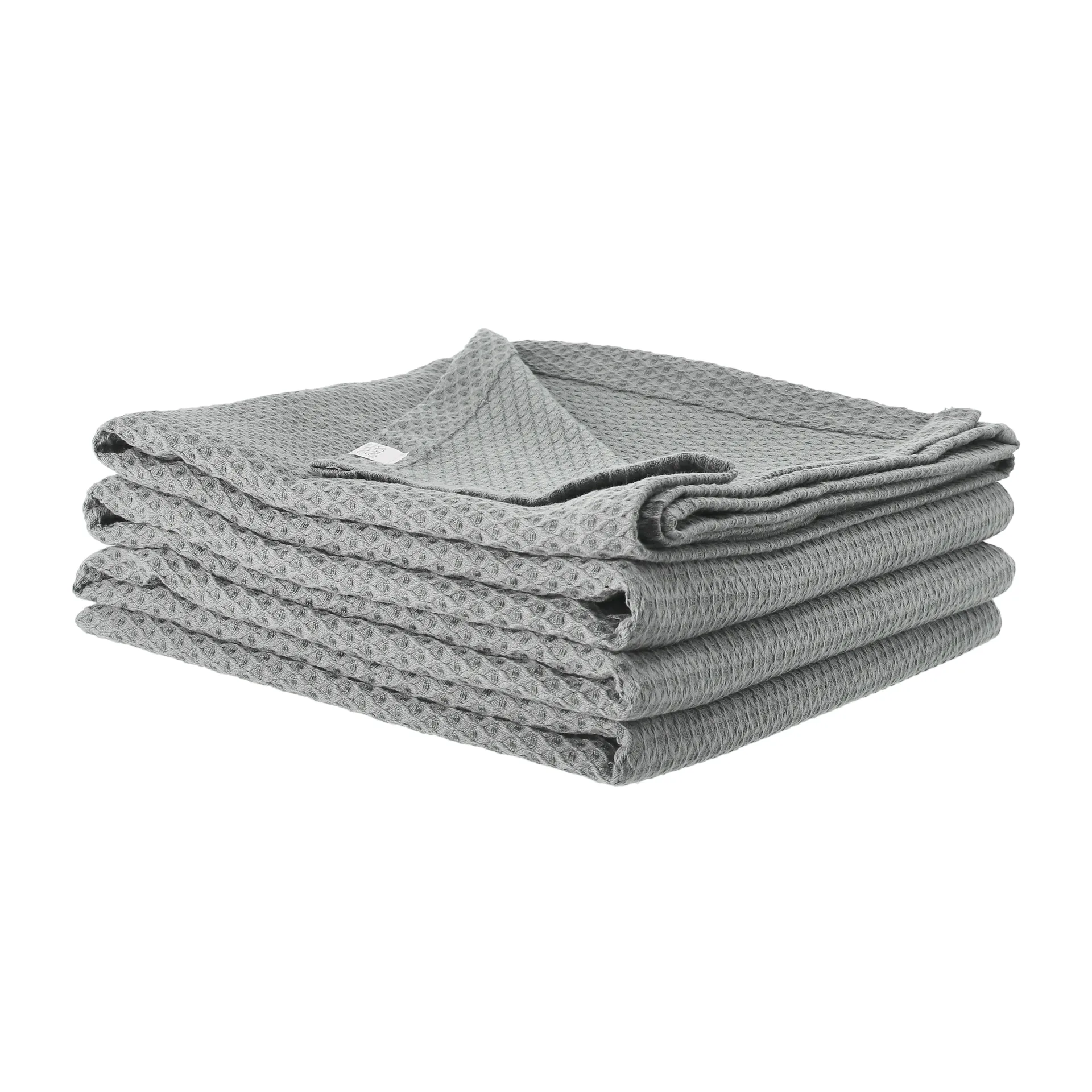 Kimono Bettüberwurf 260 x 260cm, Dusty petrol Scandi Living