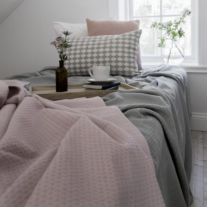 Kimono Bettüberwurf 260 x 260cm - Dusty rose (rosa) - Scandi Living