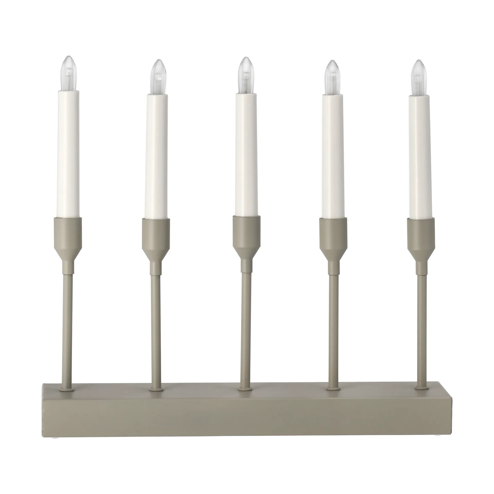 Kindle portabel Adventsleuchter 30 cm, Beige Scandi Living