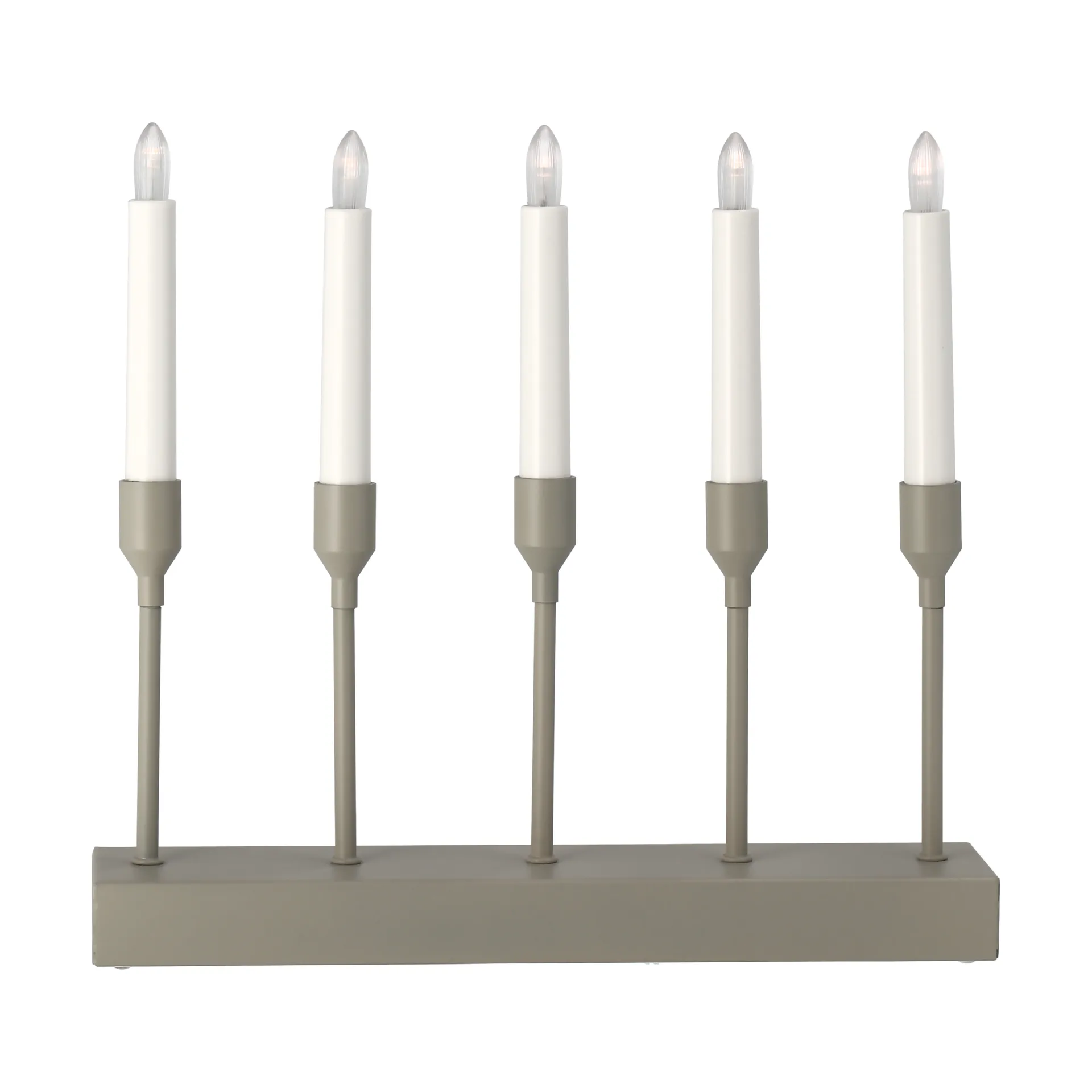 Kindle portabel Adventsleuchter 30 cm, Beige Scandi Living