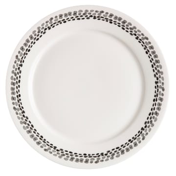 Klappersten Teller 28cm 4er Pack - Schwarz-weiß - Scandi Living