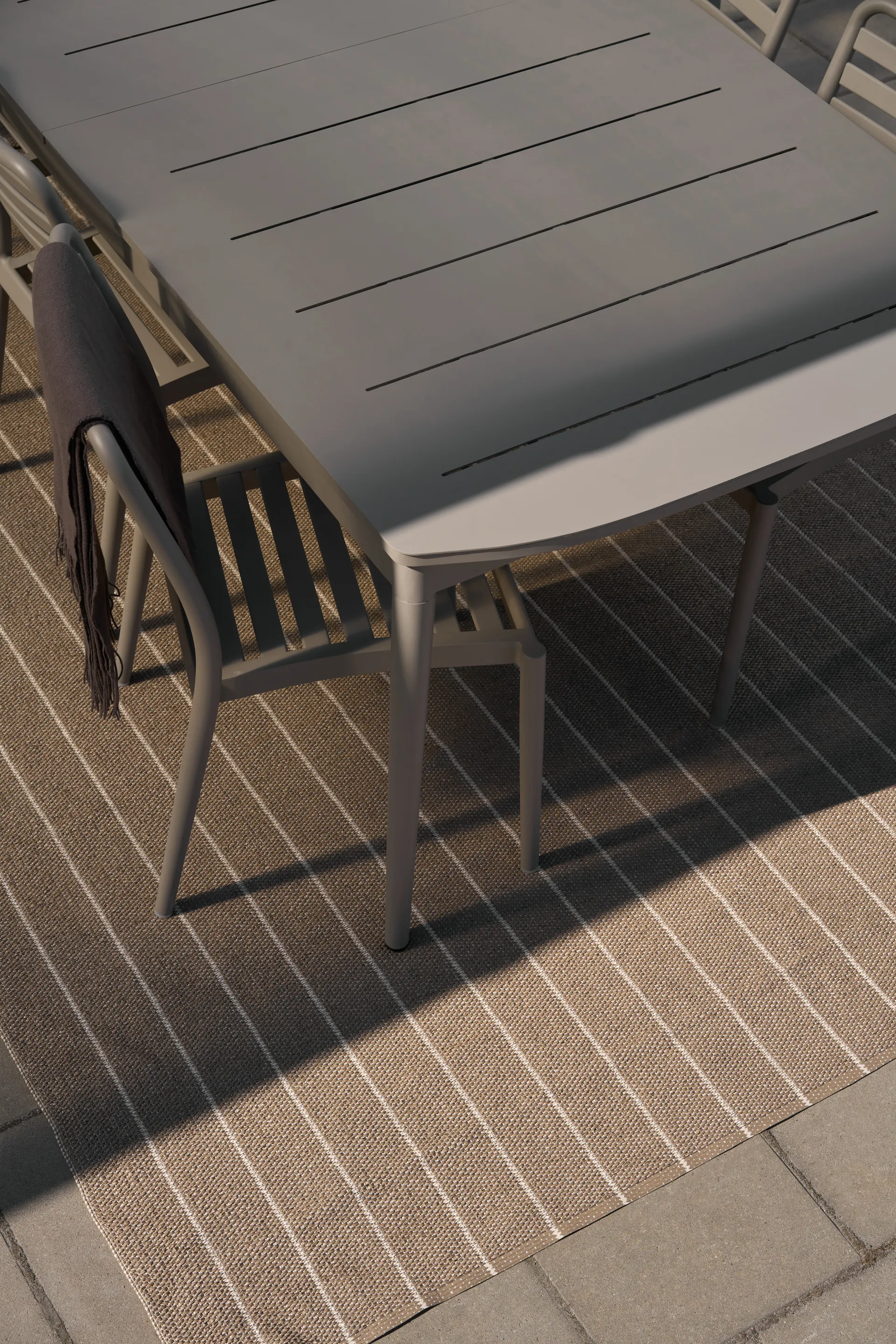 Lane Teppich, Beige, 150x200 cm Scandi Living