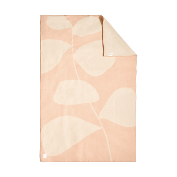 Leaf Wolldecke 130x180 cm - Peach - Scandi Living