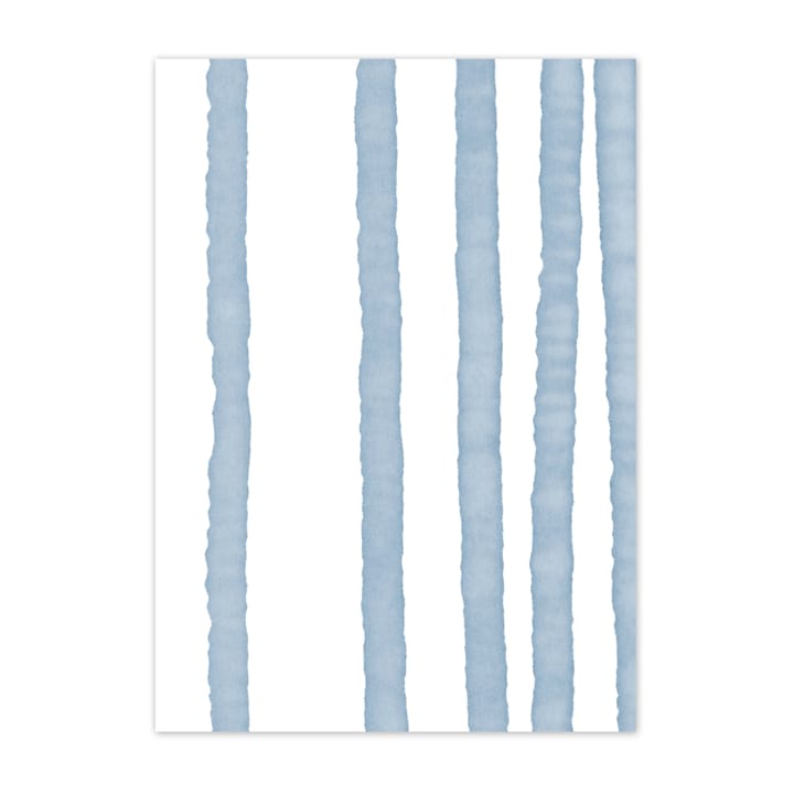 Lineage Poster blau - 30 x 40cm - Scandi Living