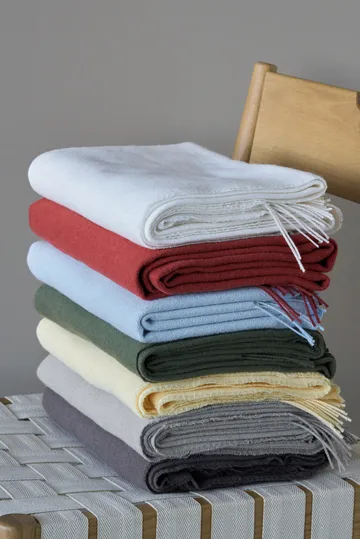 Loom Baumwolldecke 125x170 cm - Taupe - Scandi Living