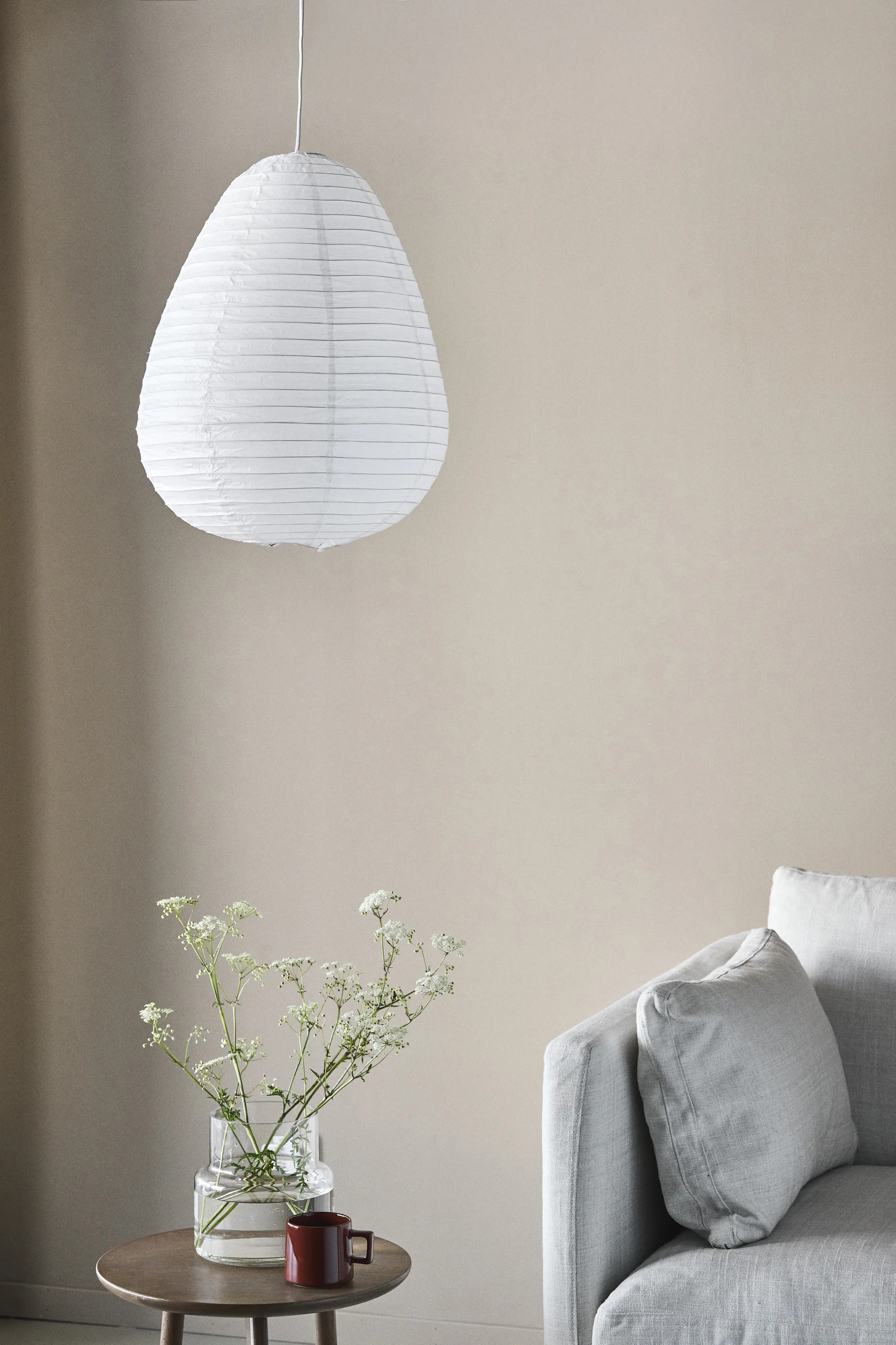 Lucent Leuchtenschirm Drop, Ø40 cm Scandi Living
