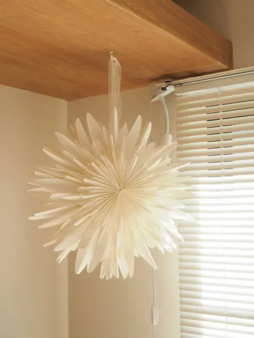 Luna Adventsstern weiß - 45 cm - Scandi Living