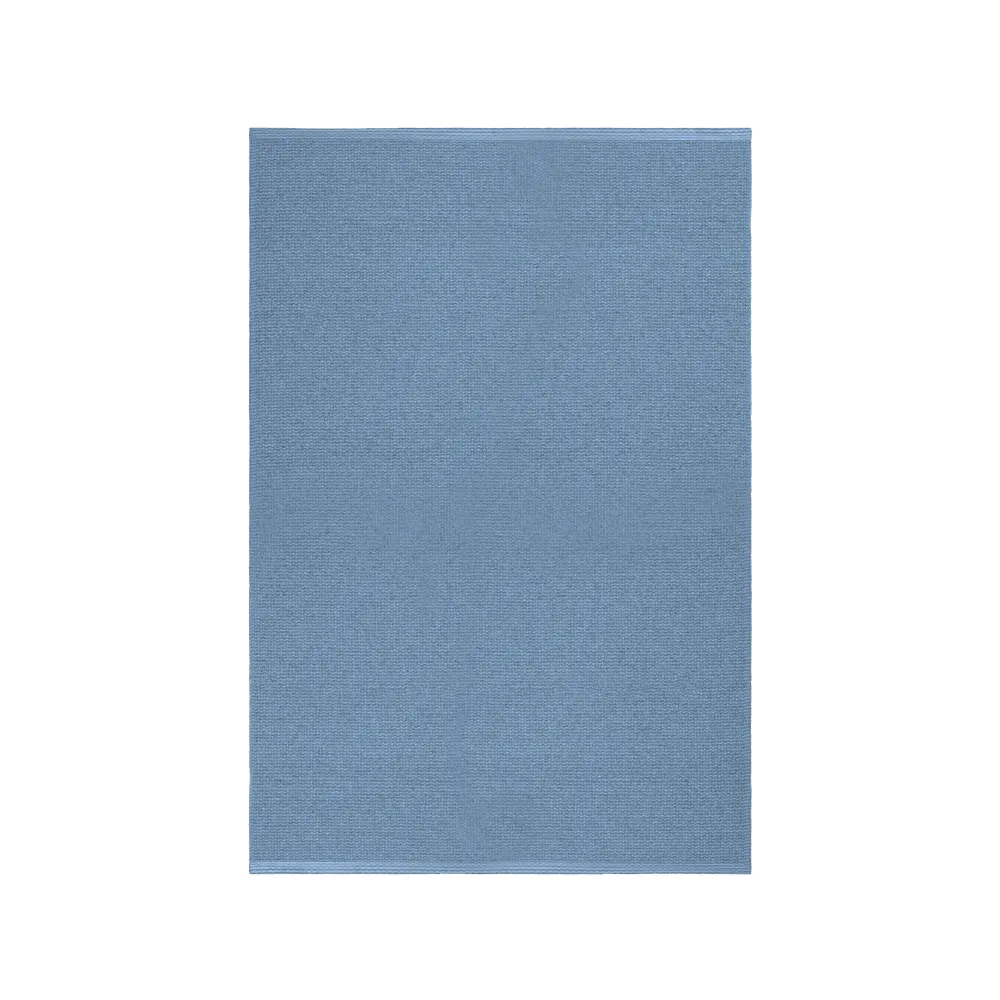 Scandi Living Mellow Kunststoffteppich blau 150 x 200 cm