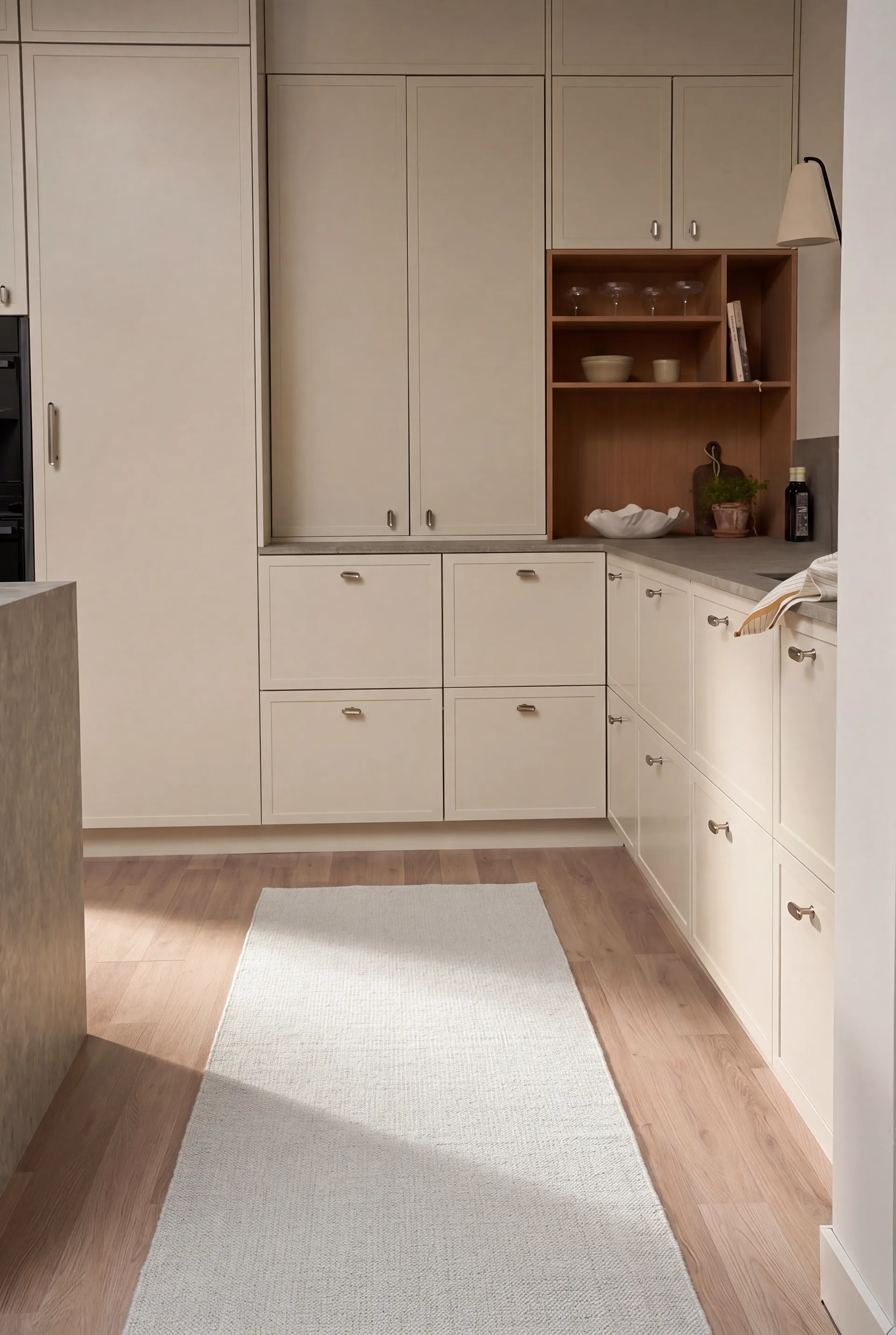 Mellow Läufer, Grau, 70x250 cm Scandi Living