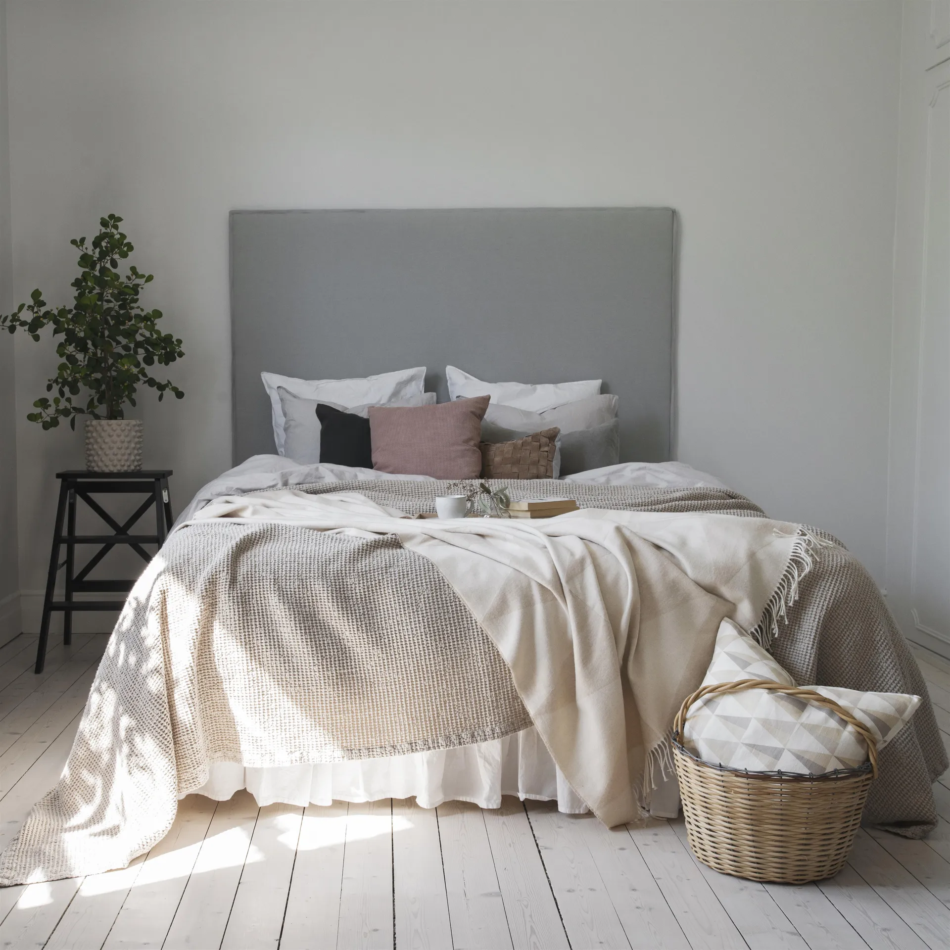 Moss Bettüberwurf 260 x 260cm, Beige Scandi Living