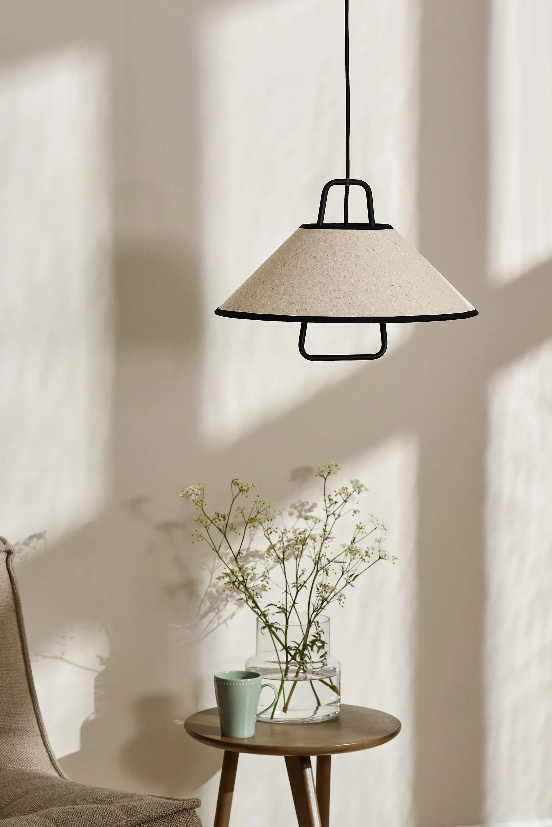 Moss light Pendelleuchte Ø42 cm, Beige Scandi Living