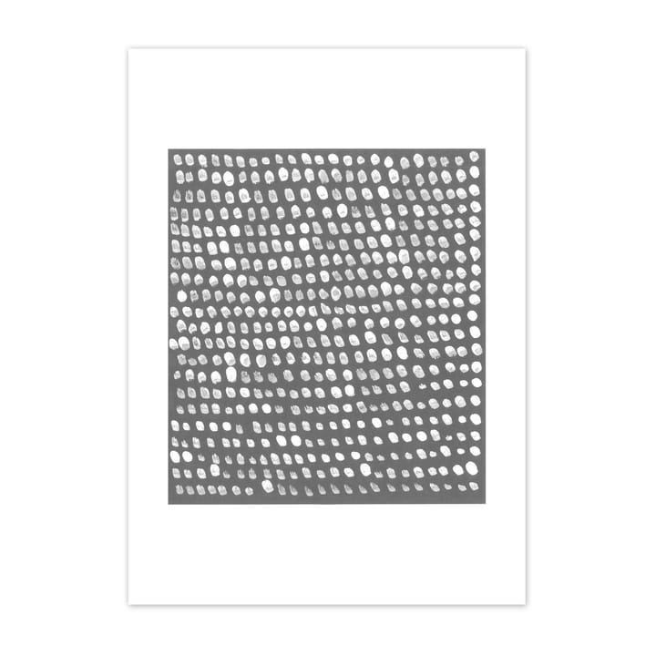 Multitude Poster grau - 30 x 40cm - Scandi Living