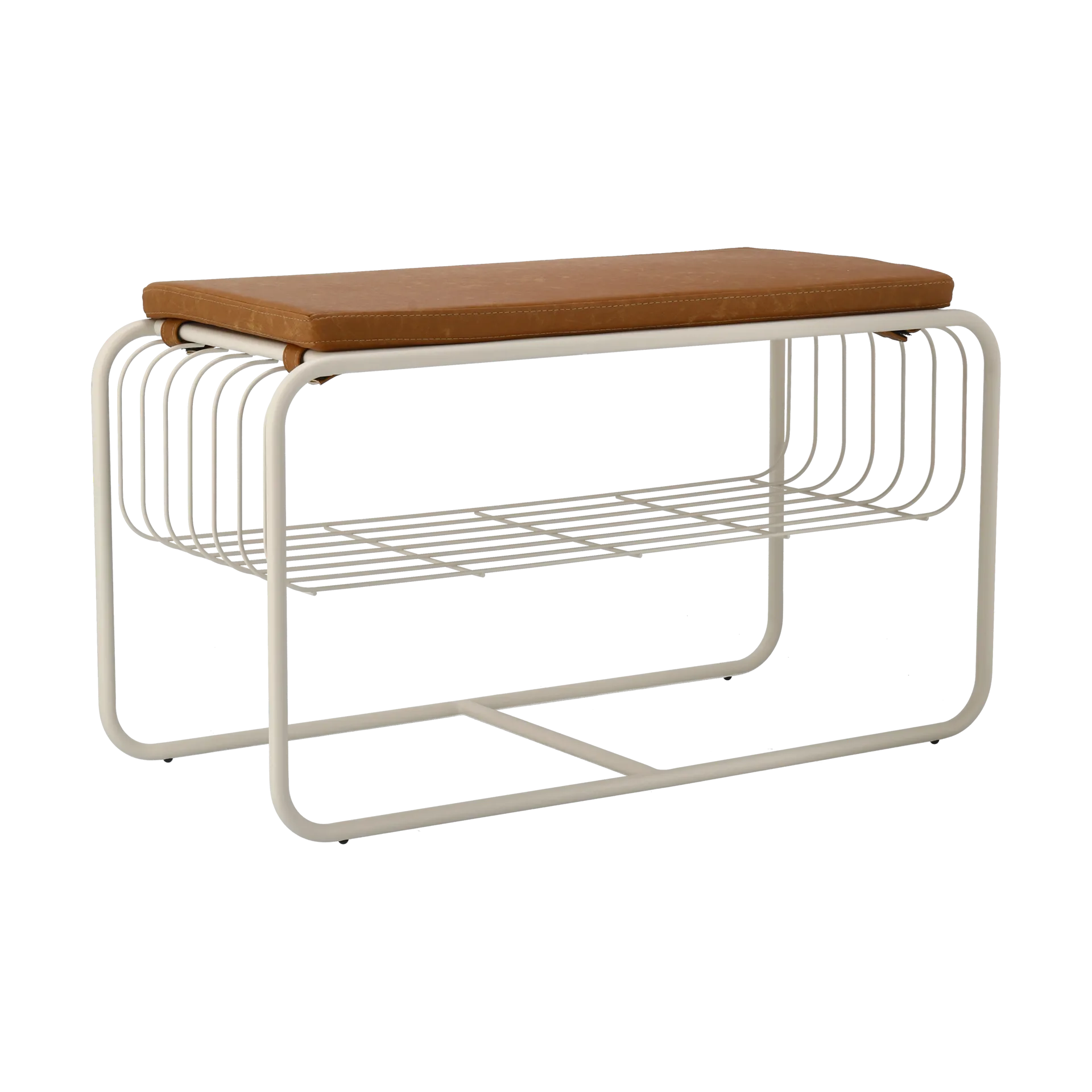 Nod Bank/Schuhablage 80x36c42 cm, Beige Scandi Living