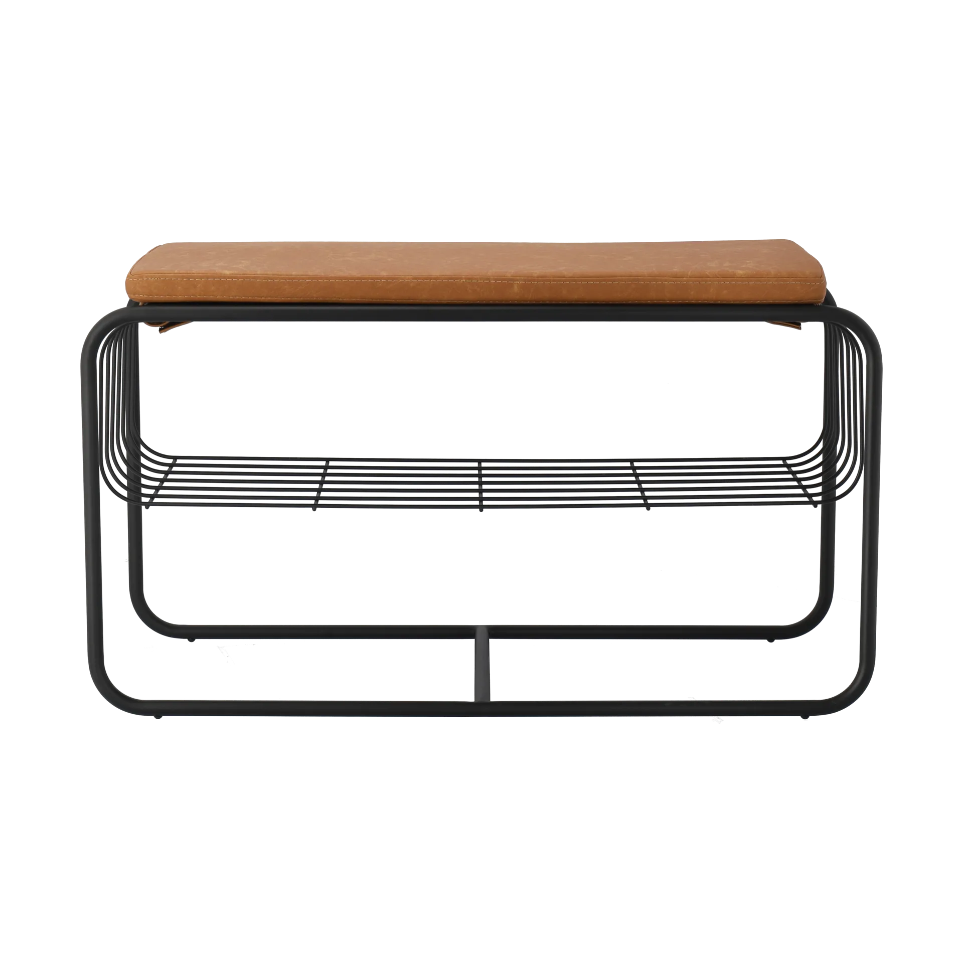 Nod Bank/Schuhablage 80x36c42 cm, Black Scandi Living