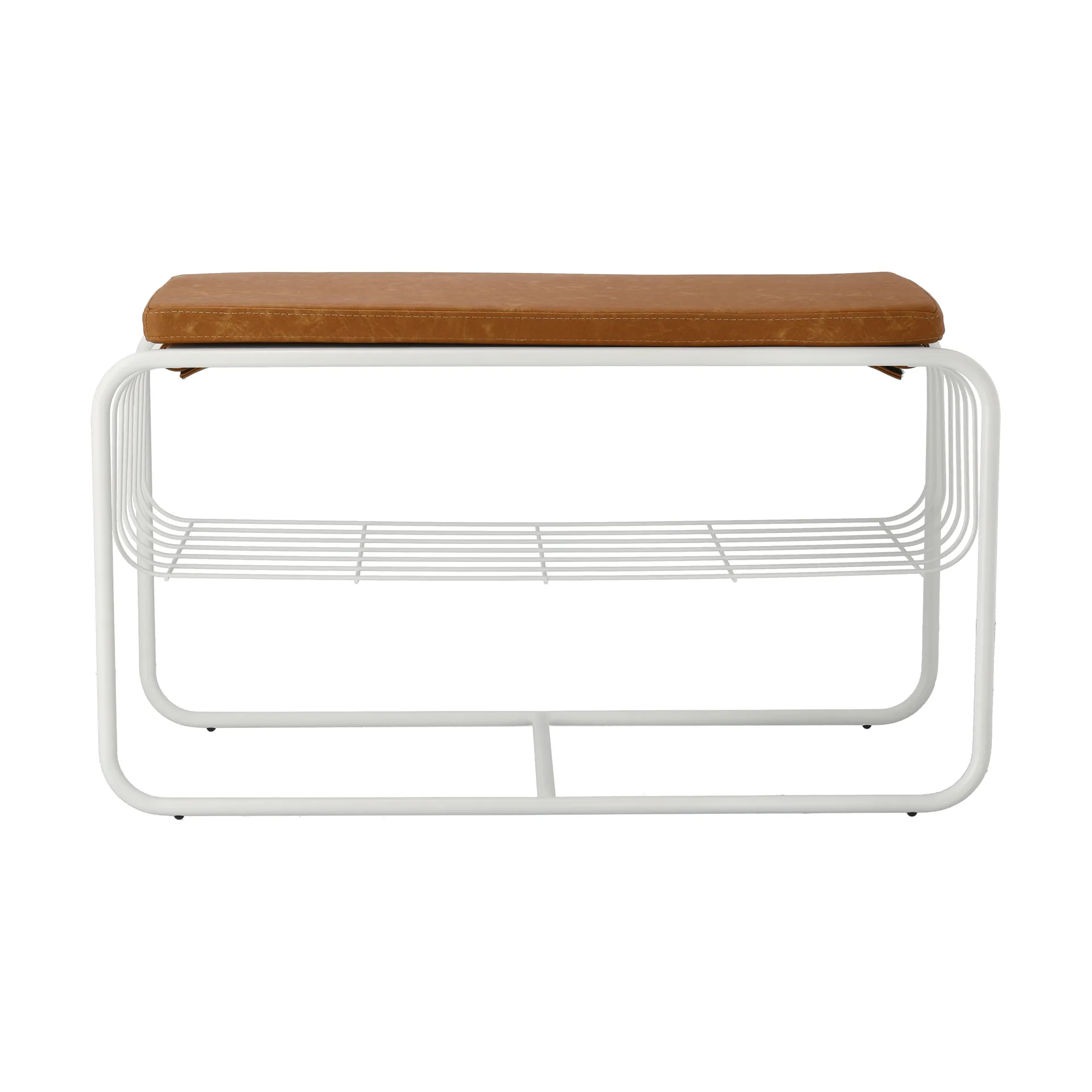Nod Bank/Schuhablage 80x36c42 cm, White Scandi Living