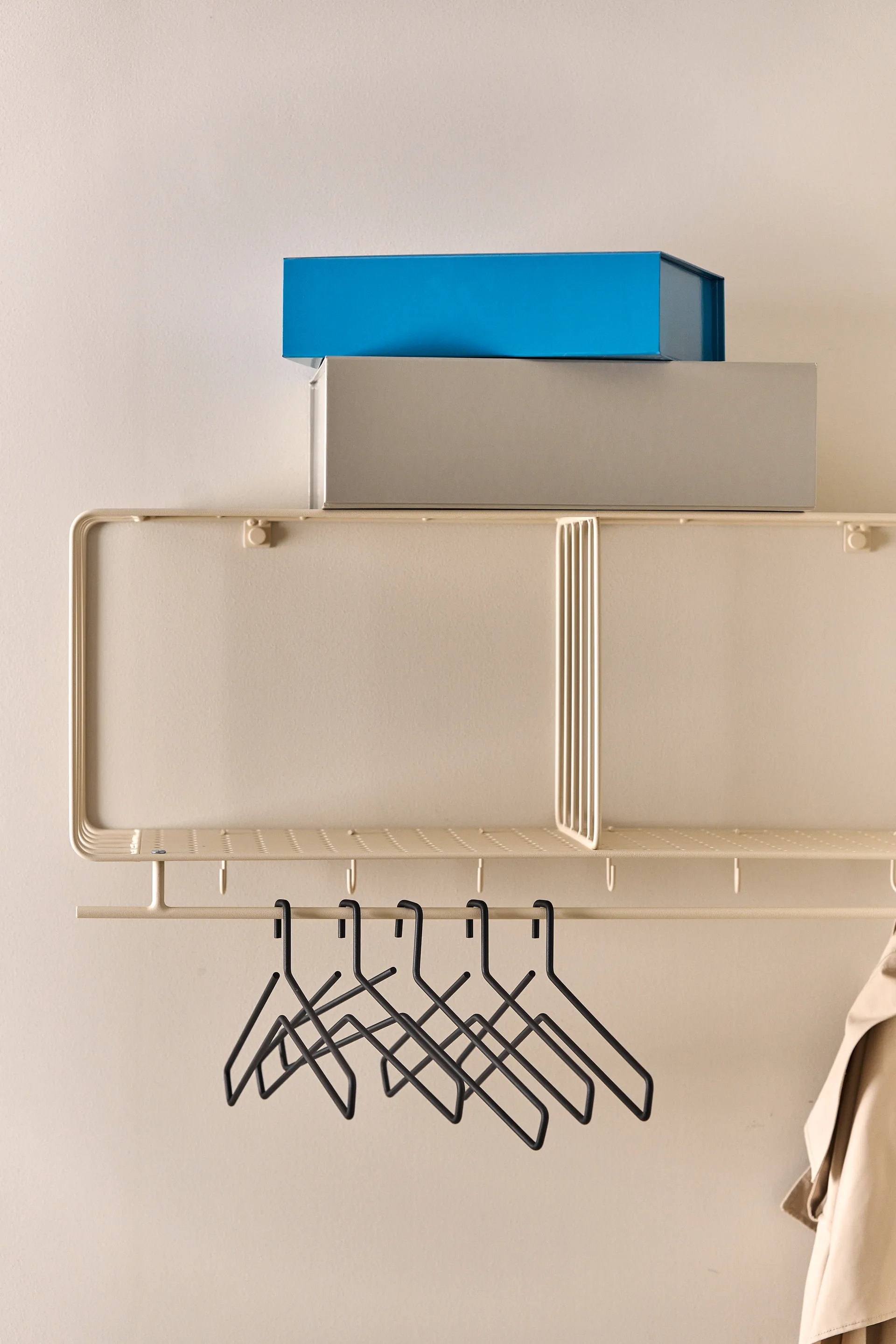 Nod Hutablage 90 cm, Beige Scandi Living