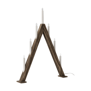 Nord Adventsleuchter 60 cm - Dunkel gebeizt - Scandi Living