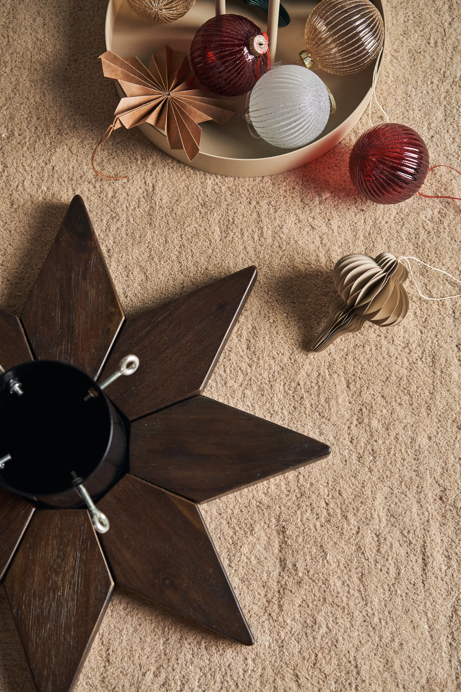 Norr Weihnachtsbaumständer, Dunkel gebeizt Scandi Living