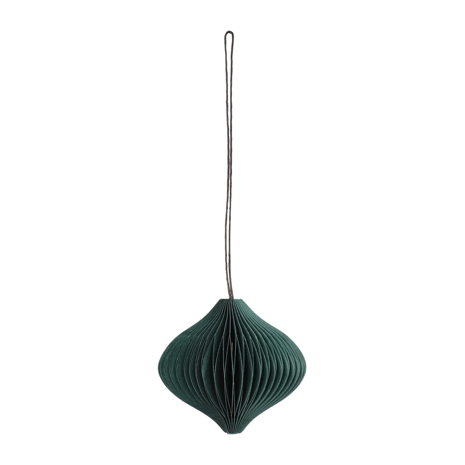 Onion Weihnachtsbaumkugeln 4er-Pack, Forest Green Scandi Living