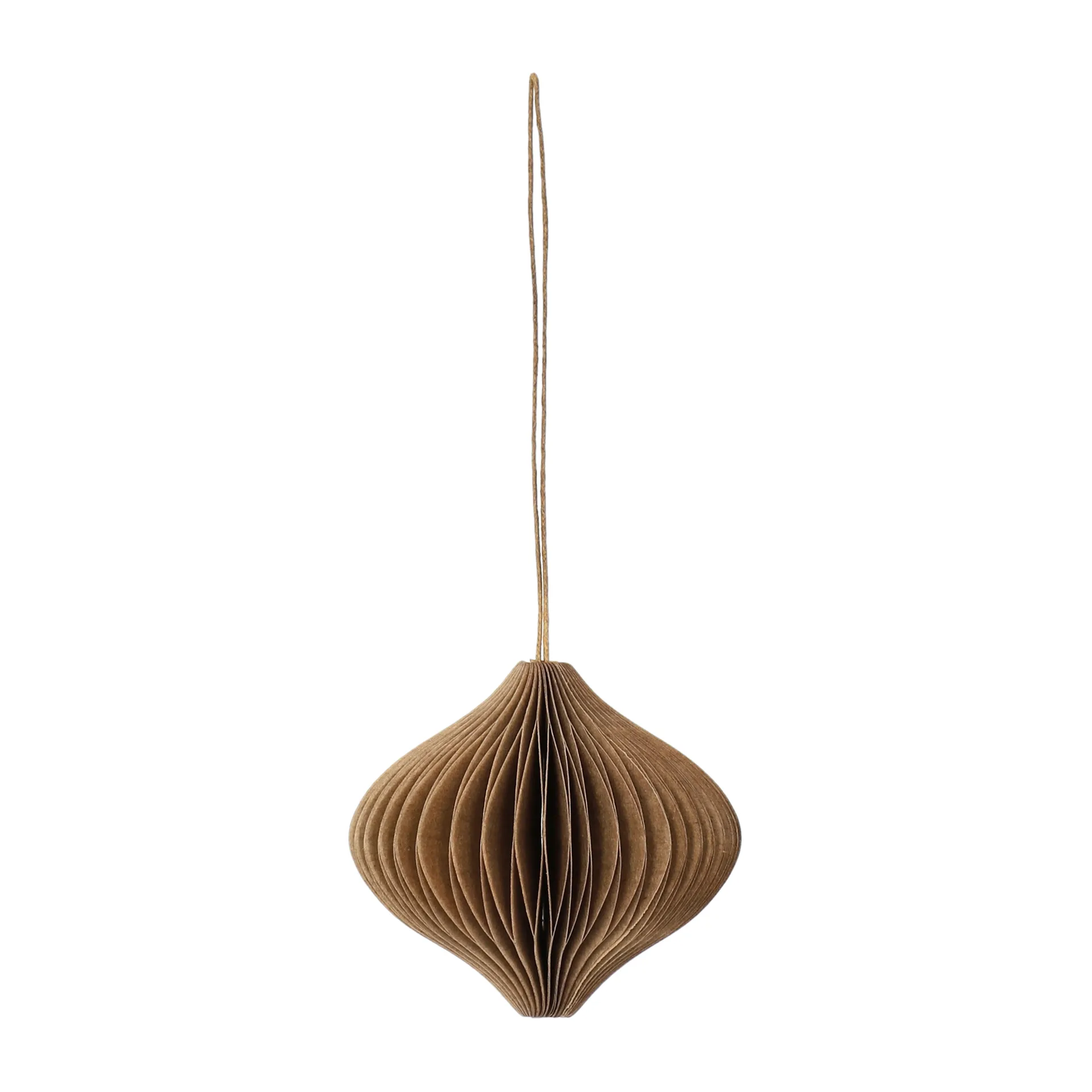 Onion Weihnachtsbaumkugeln 4er-Pack, Natural Scandi Living