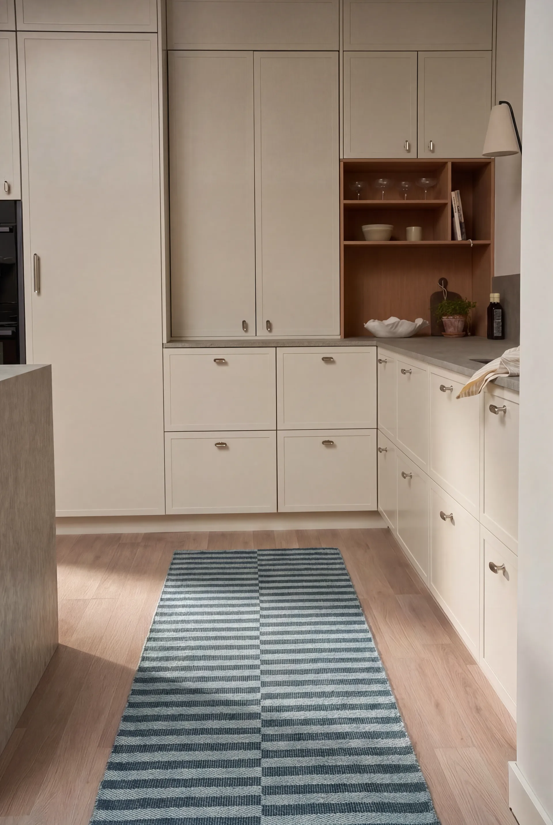 Path Läufer, Ocean blue, 70x250 cm Scandi Living