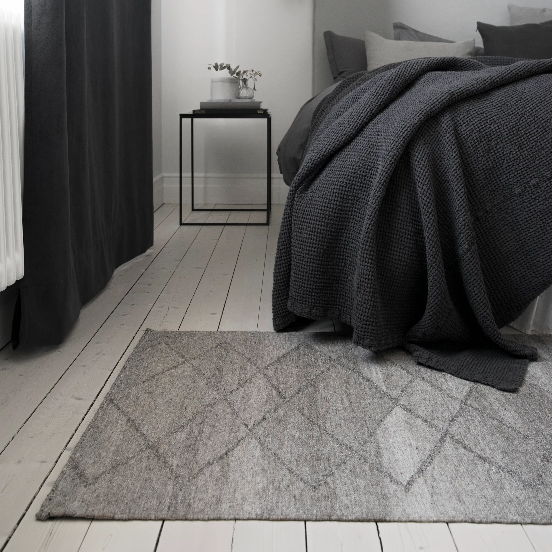 Peak Wollteppich naturgrau, 170 x 240cm Scandi Living