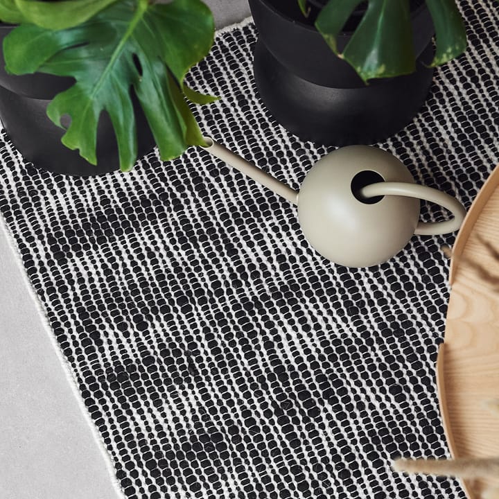 Pebble Wollteppich schwarz, 170 x 240cm Scandi Living