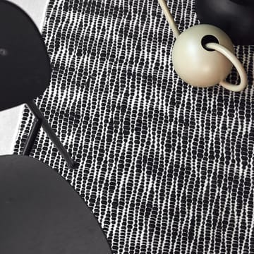 Pebble Wollteppich schwarz - 170 x 240cm - Scandi Living