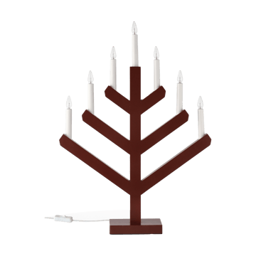 Pine Adventskerzenhalter 62cm - Rot - Scandi Living