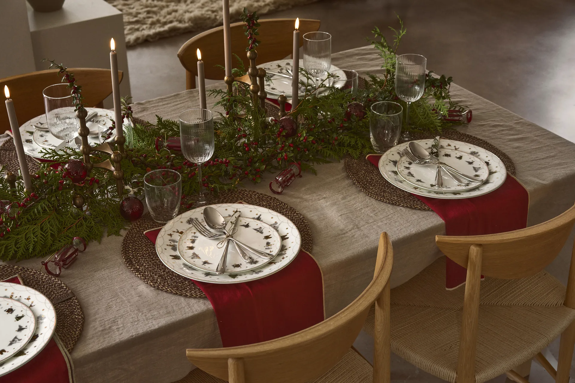 Pristine Rotweingläser 41 cl 4er-Pack, Klar Scandi Living