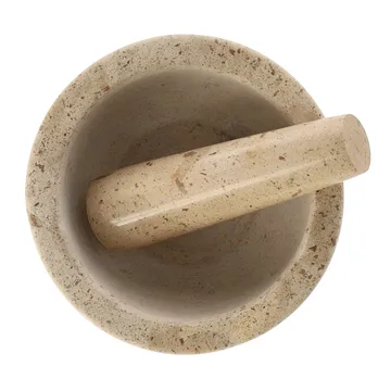 Ridge Mörser Ø14x7 cm - Marmor - Scandi Living