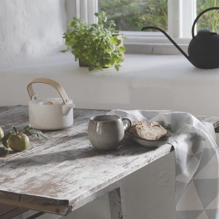 Rime small Geschirrtuch, Dusty mint (grün) Scandi Living