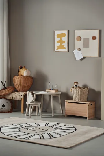 Roar Wollteppich 170x240 cm - Sand - Scandi Living