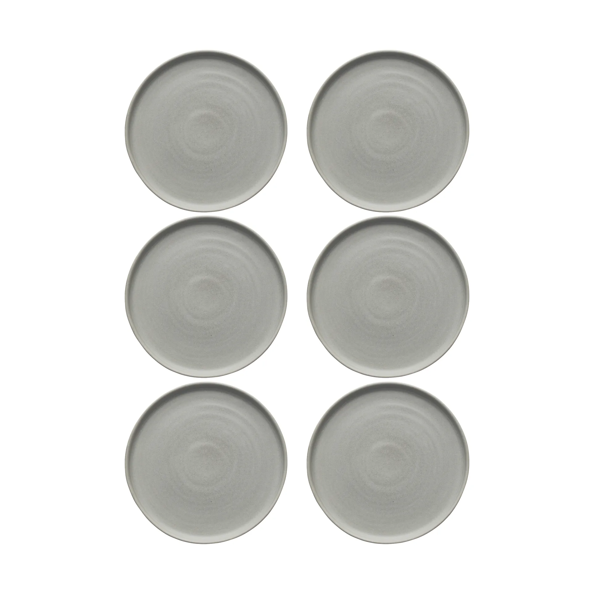 Sandsbro kleiner Teller hellgrau, Ø20 cm, 6er pack,  Scandi Living