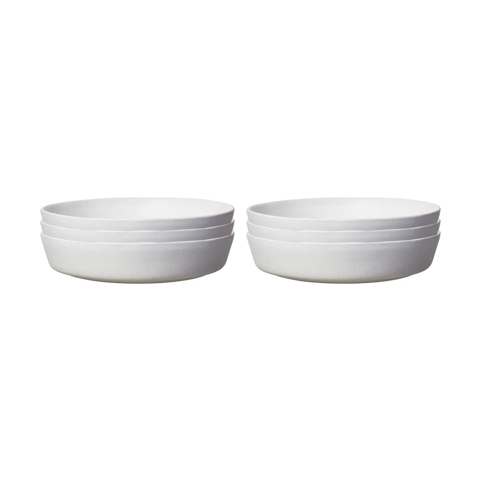 Sandsbro Pastateller offwhite, Ø23 cm, 6er pack,  Scandi Living