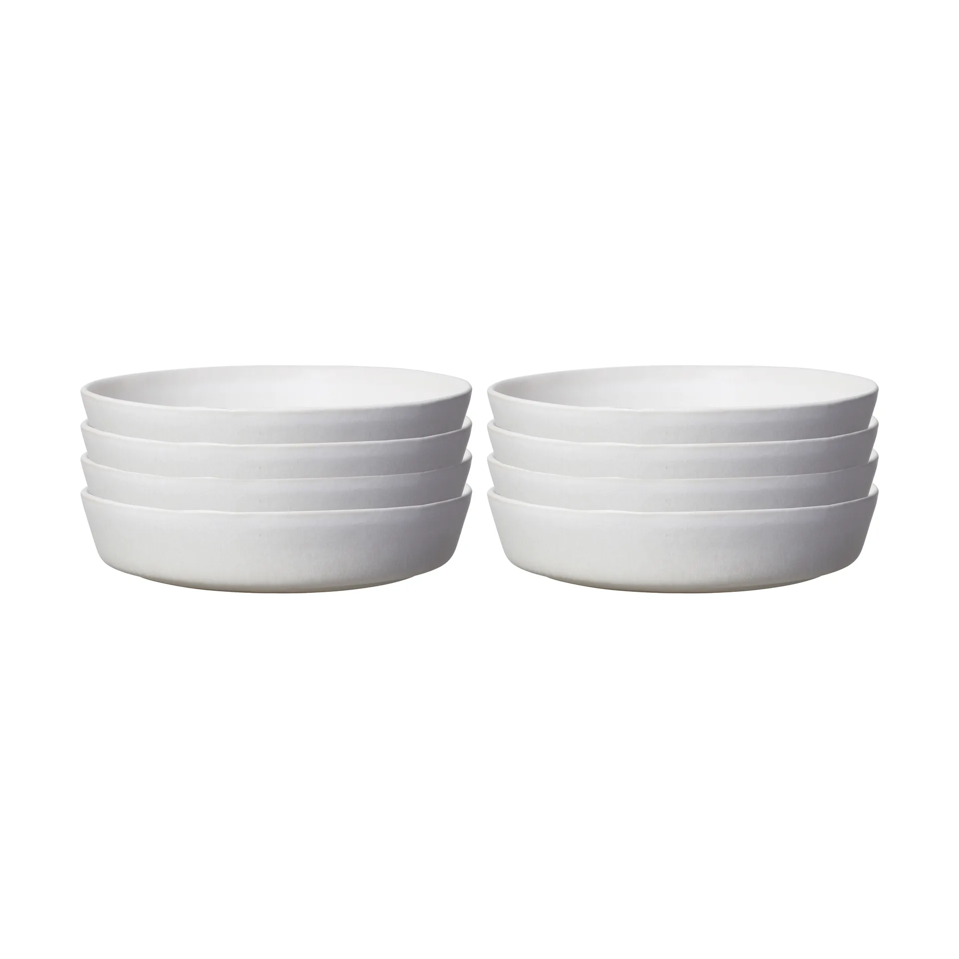 Sandsbro Pastateller offwhite, Ø23 cm, 8er pack,  Scandi Living