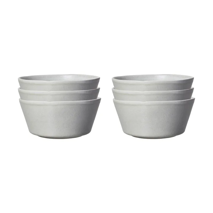 Sandsbro Schale hellgrau, Ø15 cm, 6er pack - Scandi Living