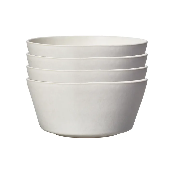 Sandsbro Schale offwhite, Ø15 cm, 4er pack - Scandi Living