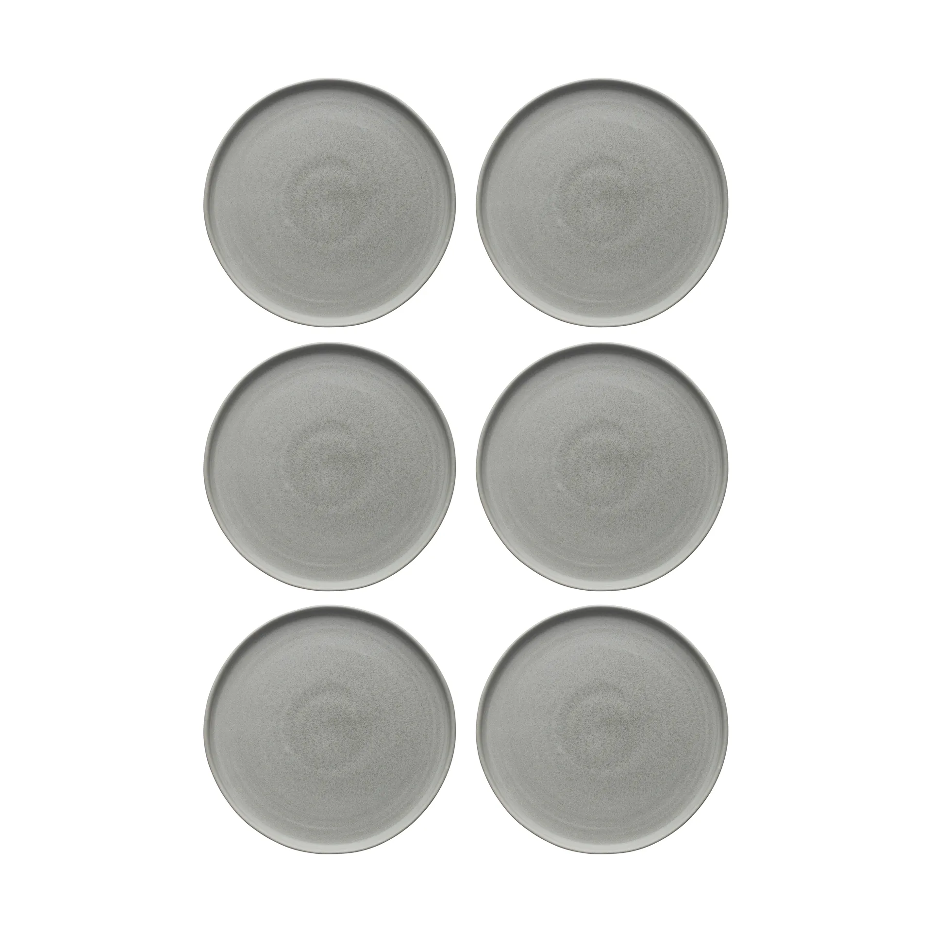 Sandsbro Speiseteller hellgrau, Ø26 cm, 6er pack,  Scandi Living