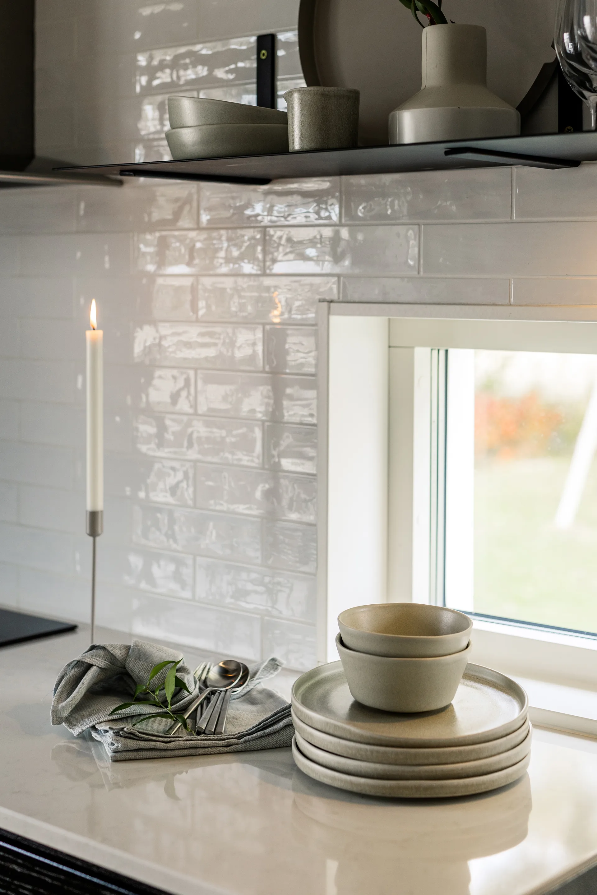 Sandsbro Speiseteller, Hellgrau, Ø26 cm Scandi Living