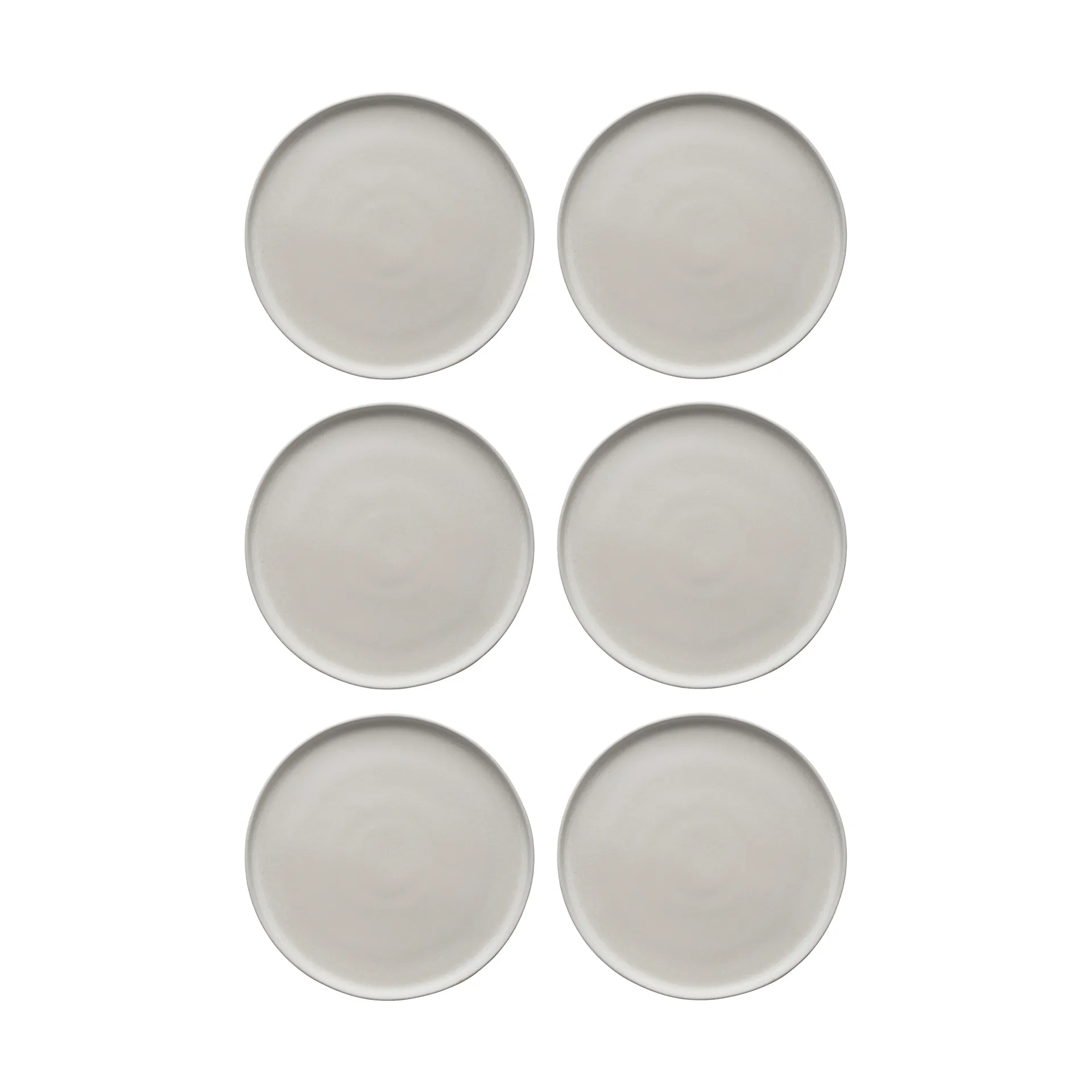 Sandsbro Speiseteller offwhite, Ø26 cm, 6er pack,  Scandi Living