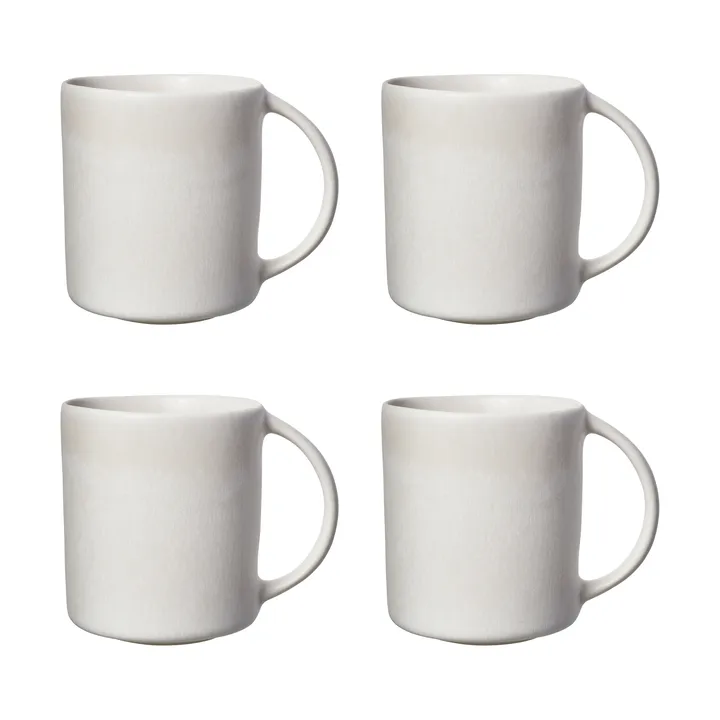 Sandsbro Tasse offwhite, 30 cl, 4er pack - Scandi Living