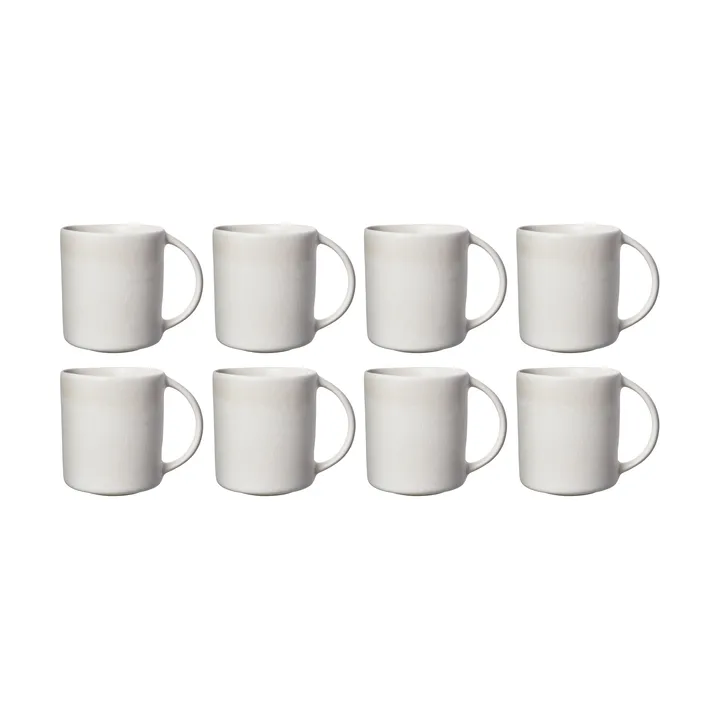 Sandsbro Tasse offwhite, 30 cl, 8er pack - Scandi Living