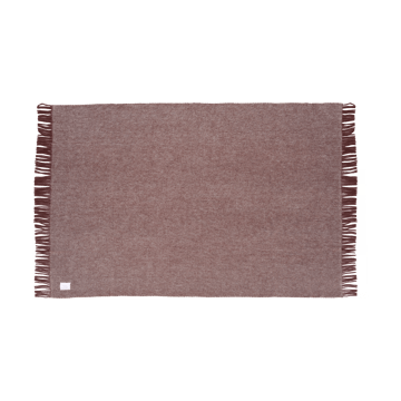 Sandstone Wolldecke 130 x 180cm - Burgunderrot - Scandi Living
